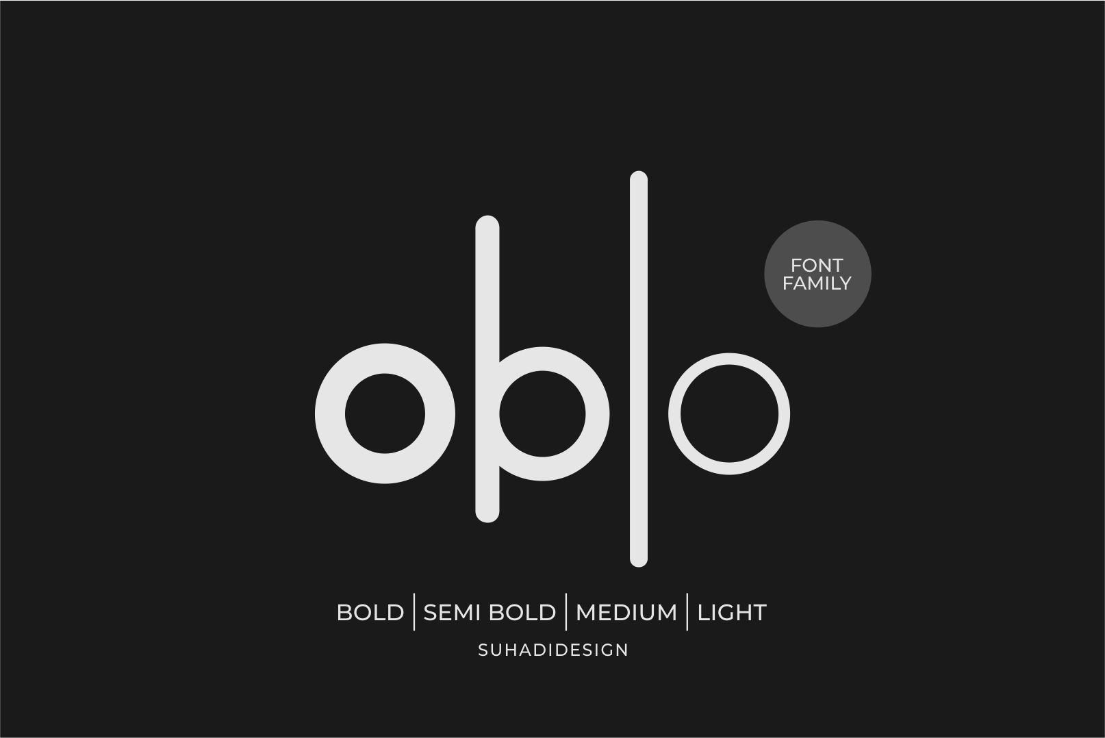 oblo semi bold